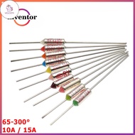 UN TF Thermal Fuse RY 10A 15A 250V 60℃-300℃ Temperature 152C/155/157/160/165/167/170/172/180/184/185