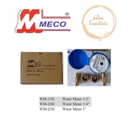 MECO Water Meter (1/2", 3/4", 1")