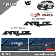 Vemart perodua aruz car logo word emblem accessories pnp