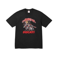 SUP X DUCATI SS24 Week16 BIKE TEE Racer Short-sleeved T-shirt