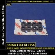 Toyota Kijang Kapsul 1.8 EFI 7K-E 1800 cc 2000-2004 NOK Corteco BVV598-A1 VSB-8-13-6/10.2 Valve Stem