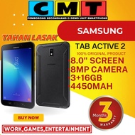 [READY STOCK] SAMSUNG GALAXY TAB ACTIVE 2 (3+16GB) TAB A 8.0 ANDROID 9 TABLET FOR WORK, GAMES, ENTER