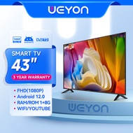 WEYON Smart TV 43/40/32 inch Led/Lcd murah promo TV COOLITA OS / Android Digital TV 1080P FHD