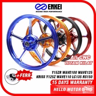 ENKEI Sport Rim FG505 LC135 4S 5S Y15ZR V1 V2 Y125Z Lagenda SRL Wave 100 EX5 Dream Wave 110 Wave 125 KRISS 1 NVX 155