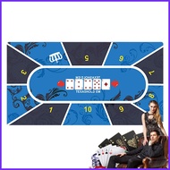 Texas Poker Mat Portable Rubber Game Mat With Poker Layout Texas Poker Game Table Pad For Board Game