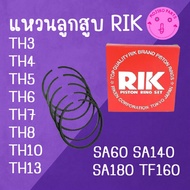 Piston Ring RIK Rainbow Y N M Model TH3/TH4/TH5/TH6/TH7/TH8/TH10/TH13 High Quality Spare Parts Tract