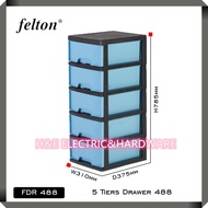 FDR488 FELTON DRAWER 5 TIER