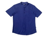d&f x Izzue kemeja koko s/s kafa - Navy