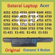 baterai laptop acer 5250 5251 5253 5333 5336 5551 5552 4741 batre ORI