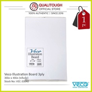 ❖ ۞ ❀ ☽ 1pc Veco illustration board 3ply 30x40 (whole) [VEC-33040] | Office Supplies | School Suppl