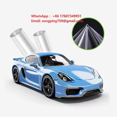 Custom Roll Car Wrap Stickers Paint Protection Film Self Healing Hydrophobic Polyurethane 7.5 Mil An
