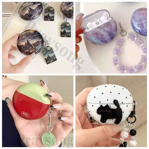 Creative Freebuds 7i Case for Huawei Freebuds7i Gen 2025 Release Cover Cartoon Retro Decor for Free 