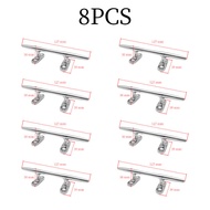 Andymarine 8Pcs 5inch 316 Stainless Steel Boat Deck Hollow For Marine Hardware Yacht Ship Deck Rope 