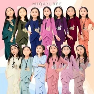 Baju Raya Anak Baju Kurung Budak Perempuan Ibu dan anak Baju Kurung sedondon raya_(1)