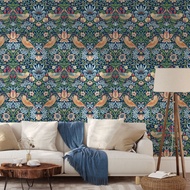 French Self-Adhesive Bedroom Rental Room Wallpaper Living Room Background Removable Wallpaper Self-A