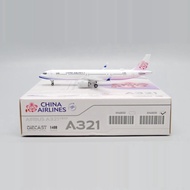 Ready Stock JC Wings 1: 400 China Airlines A321Neo B-18101 Alloy Airplane Model Out of Print Model