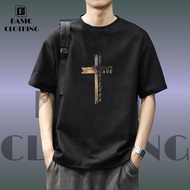 CODREADY STOCK Christian T-Shirt John 3:16 Bible Verse 100% Cotton Saiz S-5XL Jesus Streetwear Gospe