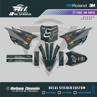 DECAL KX 85 - YZ 85 NEW - YZ 85 OLD CAN BE CUSTOMIZED Design