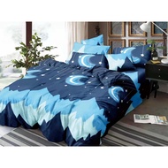 4in1 Design Bedsheet with comforter set (1 bedsheet + 2 pillowcase + 1 comforter)