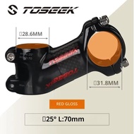 Toseek Stem MTB คาร์บอน + อลูมิเนียม Mtb Handlebar Stem จักรยาน 31 8 มม.จักรยาน Handlebar ตาราง 10 1