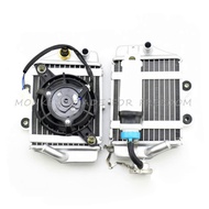 ATV Radiator Water cooling engine &amp; fan for Xmotos Apollo Motorcycle Zongshen Loncin Lifan 150cc 200cc 250cc engine Acce