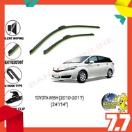 Soft Wiper Rubber - Toyota Wish (2010-2017) 24''/14''