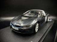 【收藏模人】 原廠精品 BMW I8 黑色 模型車 1:18 1/18