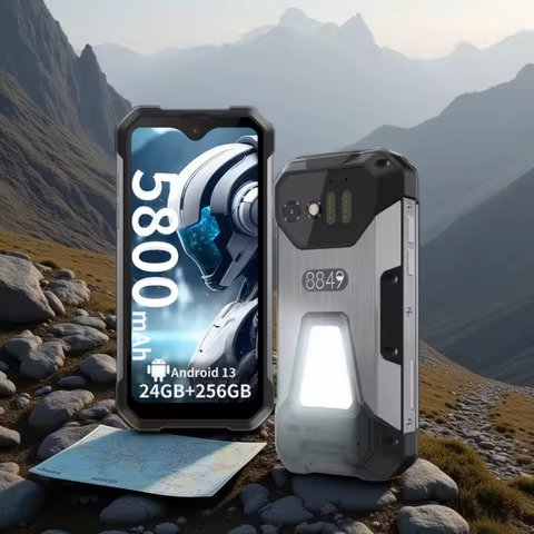 8849 Tank Mini Rugged Smartphone 16/24GB 256GB 5800mAh100Mp Camera Android 13 Cellphone 4.3 inch Wat