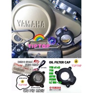 LC135-5S Y15ZR V1 V2 FZ150 MT15 Y16ZR R15 MT15 LC135 OIL FILTER COVER CAP YAMAHA MINYAK HITAM ENJIN 4T Y16 Y15 LC MT