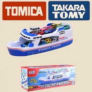 Tomica Car Ferry Ship Transport Set – Double Layer Diecast Vehicle Storage Playset for Kids