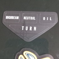 SUZUKI Speedometer Sticker Ts125SUZUKI Speedo Sticker Ts125SUZUKI Rare Ts125 Speedometer Sticker