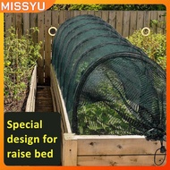 MISSYU Outdoor Garden Greenhouse Tunnel Shade Net Cover Portable Cloche Hoops For Garden Courtyard P
