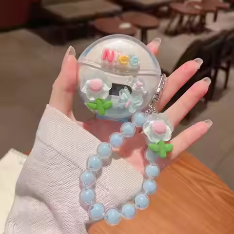 For Xiaomi M79 NewMine Zoob Huaqiangbei Lenrue M79 Earphone Case Cartoon Star Dog Bear Rabbit Flower