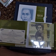 Uncut 2X 1000 rupiah Emisi 2016