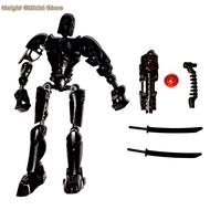 Dummy 13 Action Figure 3D Print Multi-Jointed Movable Action Figure Toy (Blue)