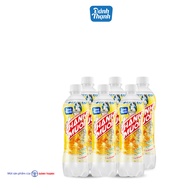 Bottle Of 6 Bottles Of Natural Mineral Water With Carbonated Thanh Mineral Lemon Salt 430ml