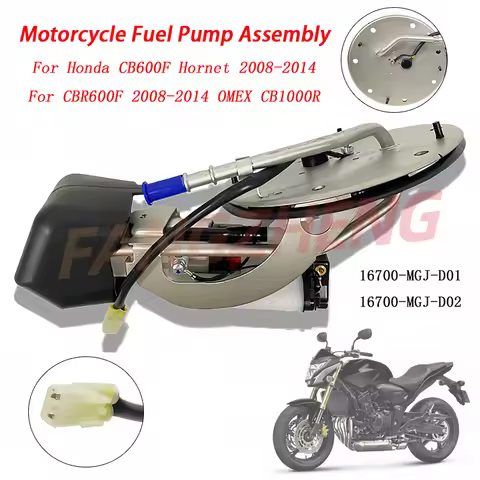Fuel Pump Assembly For Honda CB600F Hornet 2008-2014 CBR600F 2008-2014 OMEX CB1000R 16700-MGJ-D01 16