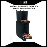 3D Printed Battery Dispenser  (AAA , AA &amp; 18650)
