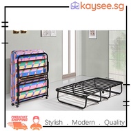 kaysee|Derrica Metal Single Folding Bed Frame|Bedroom|Hostel