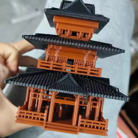 1Pc Ancient Style Architectural Ornaments Micro Landscape Aquascape Wigwam Fish Tank Desktop Decor