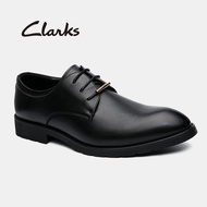 CLARKS_รองเท้าคัทชูผู้ชาย WHIDDON CAP 26152912 สีดำ รองเท้าทางการของผู้ชาย - W116939