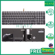 HP ELITEBOOK 850 G3 850 G4 755 G4 755 G3 HP ZBOOK 15U G3 W/ Laptop Keyboard