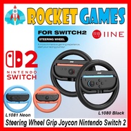 IINE Controller Steering Wheel For Nintendo Switch 2, Racing Wheel Accessories for Switch 2