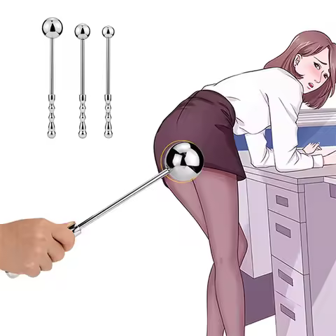 S/M/L Metal Anal Plug Wand Ball Handle Anus Dilator Vaginal Prostate Massager Stimulation Stainless 