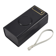 21X18650 Battery Case Welding Free Case with Light 18650 Battery Charge Box Detachable Portable DIYC