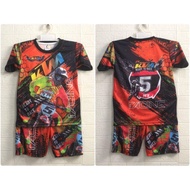 Latest 2026 KTM Racing Junior Kids Printed Jersey Set for 2-9 Years Old