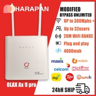 Olax Ax9 Pro Router-Modified Modem WiFi Enjoy 300Mbps high-speed Internet access modem wifi