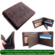 Emboss Coffee 501 Men's Folding Wallet