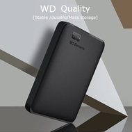 ส่งจากกรุงเทพ WD 2TB USB 3.0 HDD 2.5 WD External hdd 2TB Portable Hard Drive อุปกรณ์จัดเก็บข้อมูล ฮาร์ดดิสก์ภายนอก