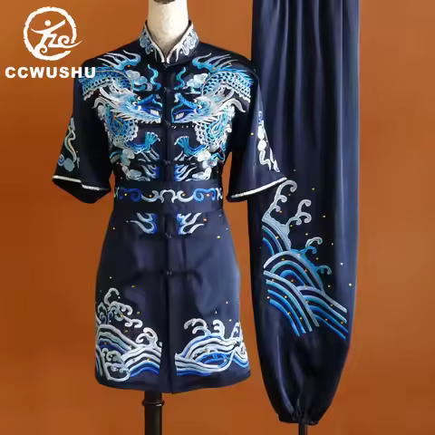 ccwushu wushu uniform Martial arts clothes uniform changquan clothes chinese traditional uniform Cus